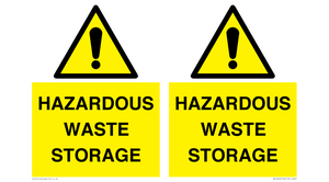 HAZARDOUS WASTE STORAGE
